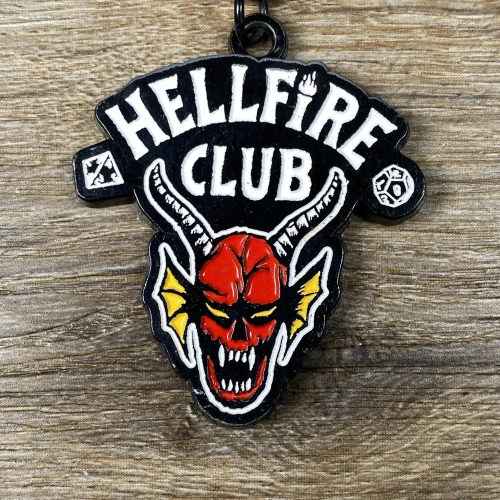 Stranger Things Hellfire Club Keychain 2